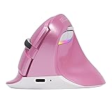 DeLUX Wireless Vertical Mouse with 2.4G USB Dongle