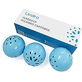 Upgraded Humidifier Cleaner: Fight Mold and Bacteria with Humidifier Cleaning Ball, Prevents Hard Water Build-Up, Eliminates 