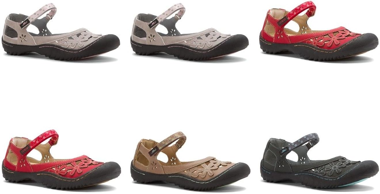 jbu women's wildflower mary jane flat