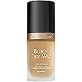 Too Faced Born This Way Natural Finish Longwear Liquid Foundation | Medium-To-Full Coverage | Hydrating + Oil Free, 1.01 fl. oz.