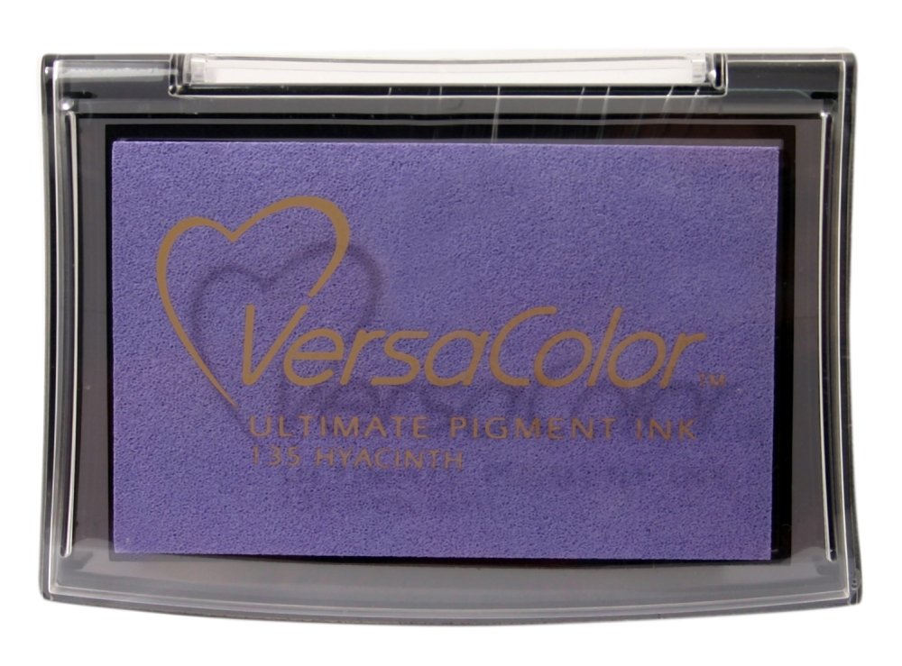 Tsukineko VC135 Versacolor Hyacinth Ink Pad, Light Blue
