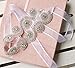 Elegent Luxury Handmade Crystal Rhinestone Jewelry Beads Bridal Wedding Evening Pageants Proms Birthday Christmas Gift Headband Satin Ribbon Hiarband Headwrap Hair Band Accessory White by yayayour
