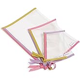 Clear 3 Pouch Organizer Set, Clear Medley, One Size