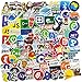 Programming Stickers for Developer 100 Pcs Pack Cool Laptop Vinyl Waterproof Sticker Skateboard Pad MacBook Car Snowboard Bicycle Luggage Decal