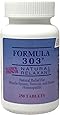 Dee Cee Labs Formula 303 Maximum Strength All-Natural Relaxant Tablets, 250 Tablets All-Natural Muscle Relaxant containing Magnesium for Sore Muscles, Passion Flower for Serotonin, and Valerian Root for Relaxation and Pain Relief