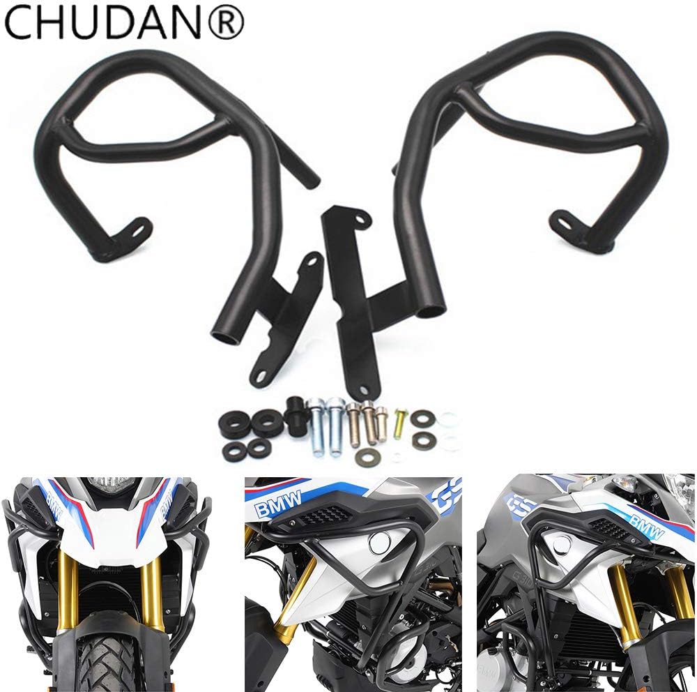 CHUDAN G310GS / G310R Crash Bar Motorcycle Crash Bar Protectors Frame Engine Protection Bumper Crash Bar Crash Pads Protection for BMW G310GS / G310R