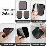 Flintronic Replacement Gel Pads 9 Pcs Electrodes for Abs Belts - Hydrogel view 3