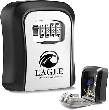 EAGLE LOCK® [PREMIUM] Caja de llaves Para Exteriores - Codigo -🥇 N°1 Per AIRBNB [10 ANNI DI GARANZIA]: Amazon.es: Bricolaje y herramientas