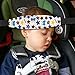 Packs of 2 Toddler Car Seat Neck Relief and Head Support, Pillow Support Head Band Easy Installation On Most Convertible Seats and Safety to Babies and Kids(Bear)