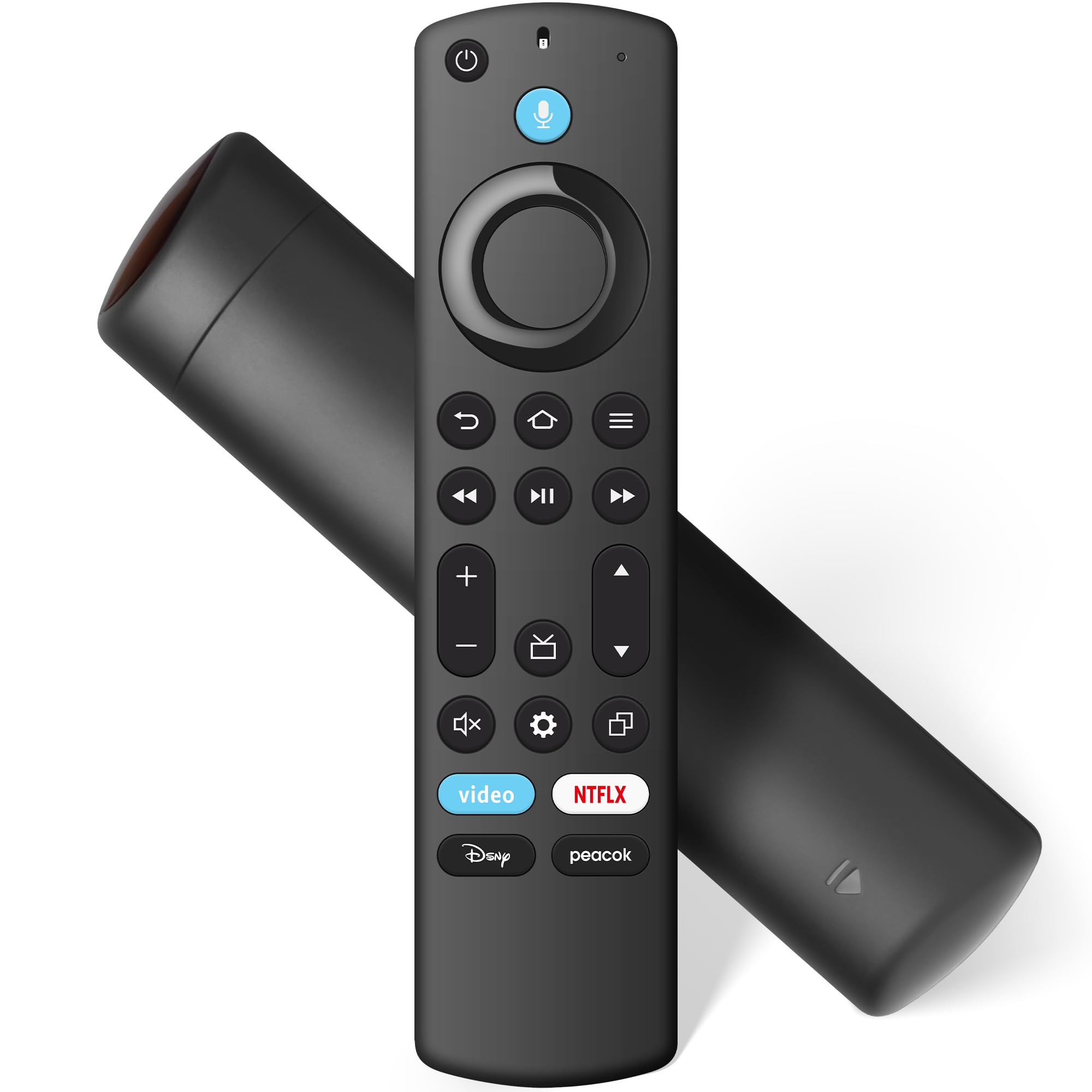Photo 1 of Replacement Voice Remote Control for Smart TV Stick, TV Cube//Lite/HD/4K//4K Max, and for All Insignia/Toshiba/Pioneer Smart TVs, for AMZ TVs Omni/QLED/2/4 Series