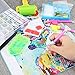 PP OPOUNT 50 Pieces DIY Diamond Painting Cross Stitch Tool Including Diamond Stitch Pen, Diamond Painting Plastic Roller, Drill Pen Grips, Plastic Tray and Diamond Embroidery Box for Arts Craft