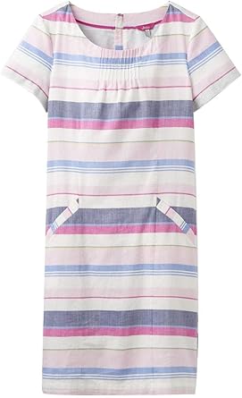 white linen shift dress uk