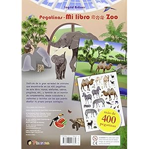 Pegatinas: Mi libro del zoo (Spanish Edition)