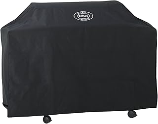 RÖSLE BBQ Abdeckhaube für Videro G6, PES Polyester, schwarz, wasserdicht, Klettverschluss