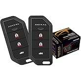 Avital 2103L Automotive Keyless Entry System with Two 4-Button Remotes