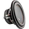 Alphasonik NSW410 Neuron 400 Series 10” 1200 Watts Max / 400 Watts RMS Dual 4 Ohm Car Subwoofer w/High Grade Magnet Non Pressed Paper Carbon Stitched Cone Cooling Rings System Speaker Bass Sub Woofer