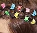 100 Pack of 90's Butterfly Hair Clips, 90's Accessories Hair Clips, Bulk Small Butterfly Hair Clips (100-Pack)