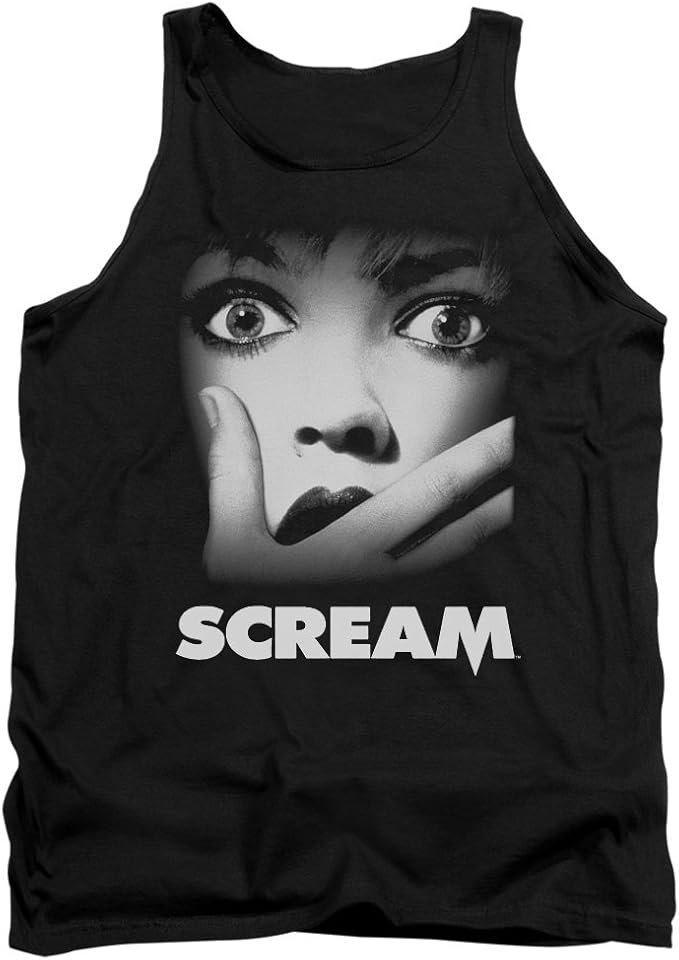 Scream Mens Poster Tank Top Amazon.co.uk Clothing