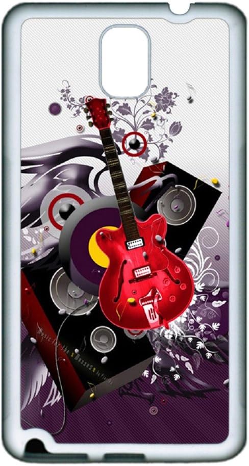 Samsung Note 3 Case,Made of Soft Rubber Material,Waterproof Case, Dust Proof, Snow Proof, Shock Proof Classic Protection Case with Screen Protector for Samsung Galaxy Note 3(White) guitar 178