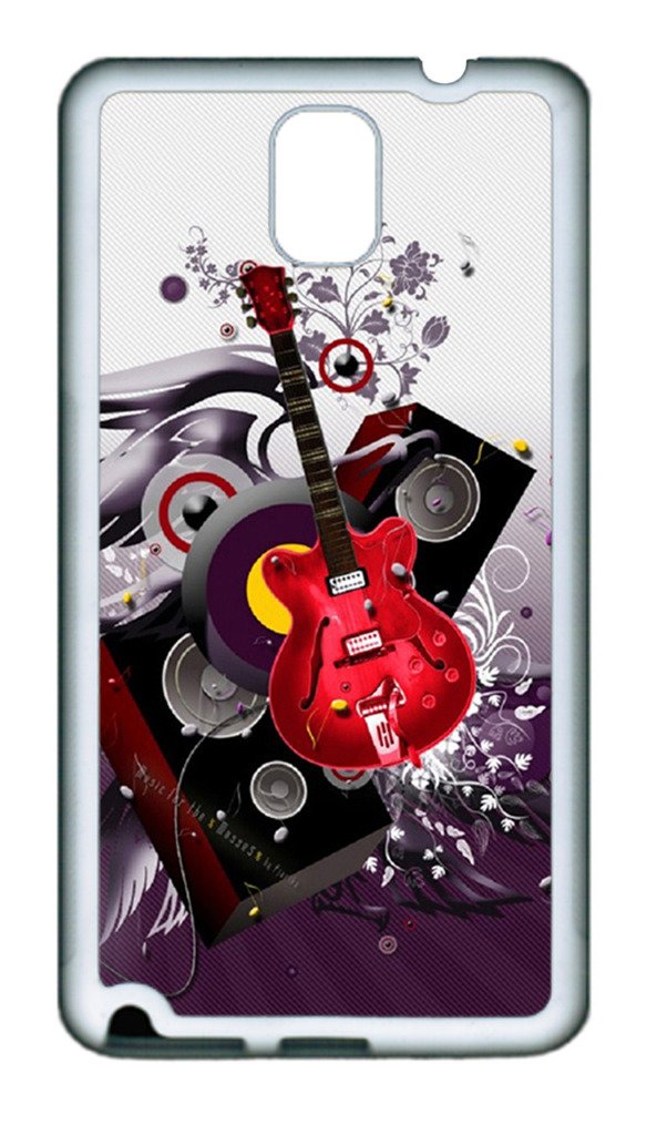 Samsung Note 3 Case,Made of Soft Rubber Material,Waterproof Case, Dust Proof, Snow Proof, Shock Proof Classic Protection Case with Screen Protector for Samsung Galaxy Note 3(White) guitar 178