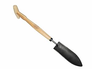 DeWit Forged Transplant Trowel with P-Handle