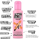 Crazy Color Vibrant Orange Semi-Permanent Hair Dye 200ml Vegan view 4