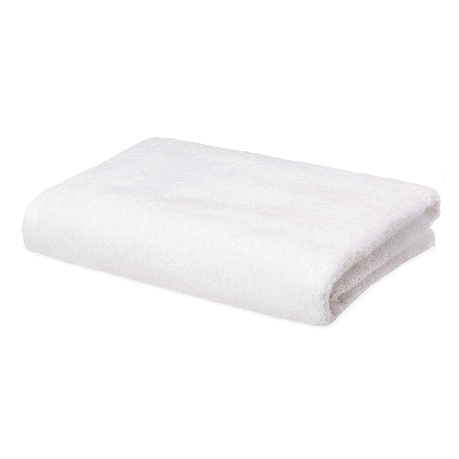 Diruno 100 Microfiber Cotton Quick Drying Bath Towels, 500 GSM, White