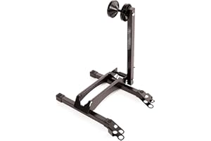 Feedback Sports | Rakk Bike Storage Rack | Freestanding Floor Bicycle Stand | Black