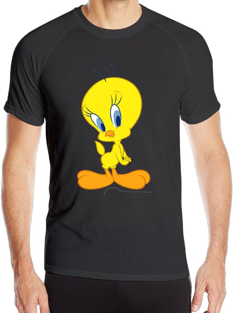 PTR Men's Cool Tweety Bird Training Tee Black