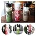 The Bottle Transparent Bucket Pail Water Bottle BPA Free (Black)