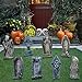 JOYIN 8 Pack Halloween Tombstone Yard Decorations, 16.5
