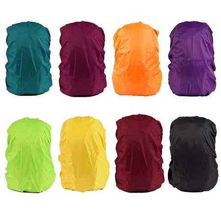 Wasserdicht Regenschutz für Rucksäcke Rucksackschutz Ranzen Regenschutz Rucksackcover Regenüberzug Sicherheitsüberzug Reflekt