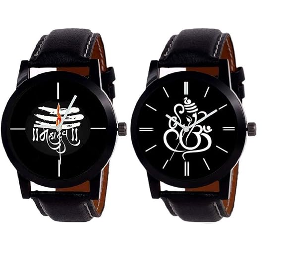 Analogue Multicolour Lord Mahadev Ganpati Religion Men's and Women's Watch