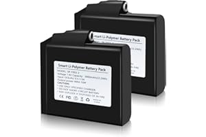 MADETEC 7.4V 3000mAh Rechargeable Li-ion Batteries, 22.2WH Rechargeable Battery Pack for Heated Gloves Fishing Gloves Camping Gloves