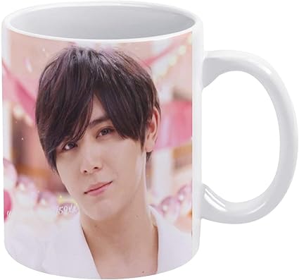 Amazon New 山田涼介コーヒーカップ マグカップ かわいい食器 耐熱性 耐寒性 人気 ファッション ギフト ギフト 男性 女性 オフィス 飲料店 食器 330ml Abccjxoon カップ ソーサー