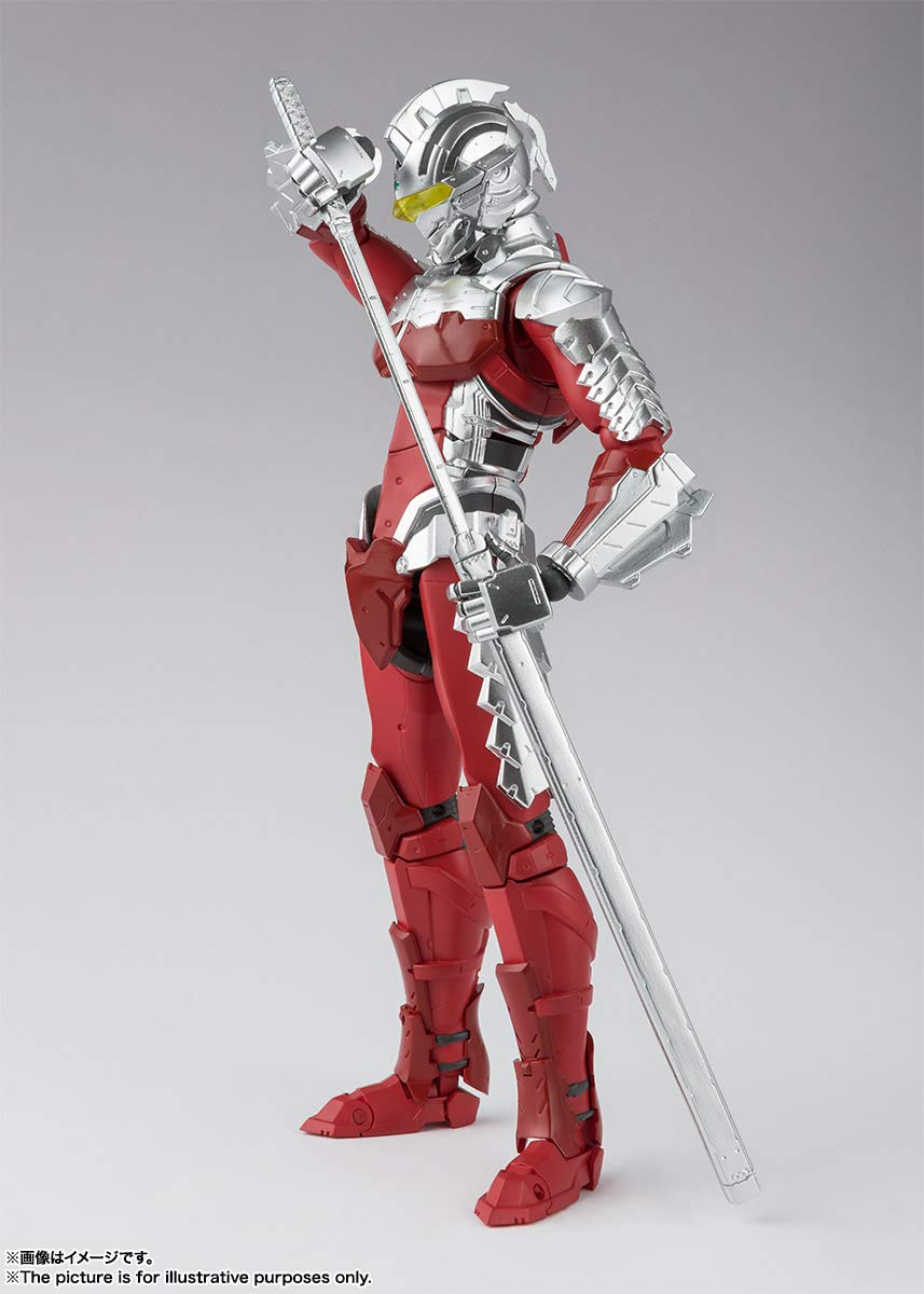 TAMASHII NATIONS Bandai Ultraman S.H. Figuarts Action Figure Ultraman Ver7 (The Animation) 16 cm