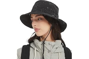 Creekstone Bucket Hat Waterproof Rain Hat for Women Men Sun Hats UPF50+ Packable Summer Hat Hiking Travel Floppy Sun Hat