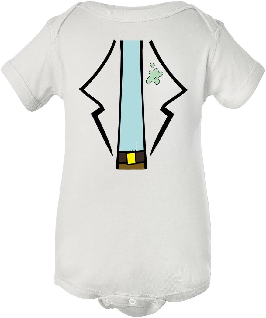 Lab Coat Baby Costume Funny White Lab Baby Onesie Bodysuit