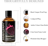MAYJAM Strawberry Fragrance Oil 100ML with Glass Dropper Diffuser Oil view 5