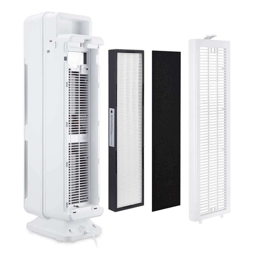 PureMate Replacement True HEPA & Active Carbon Filter Set (2 in 1) for PM520-PM9005W UV HEPA Air Purifier