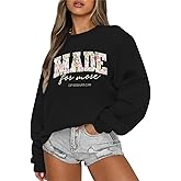 Lytiarul Christian Made for More Sweatshirts for Women Jesus Faith Bible Verse Shirt Oversized Inspirational Hoodie Pullover