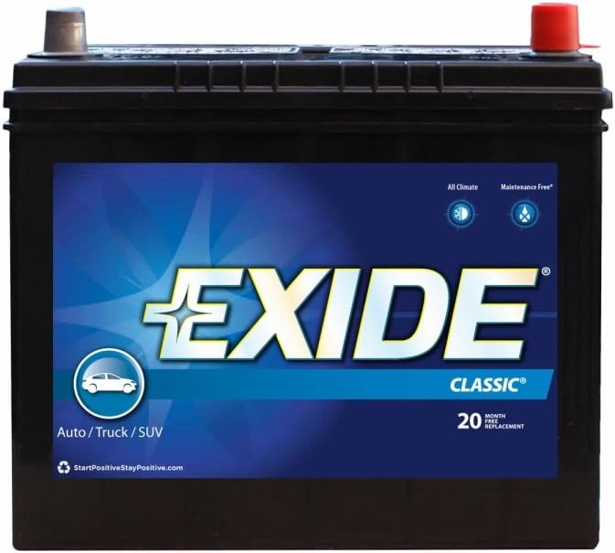Amazon Com Exide Battery 51rc Exide Premium Automotive Remanufactured Automotive
