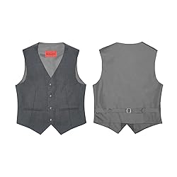 Marvelous World Boys Grey Slim Fit Suits Set Formal