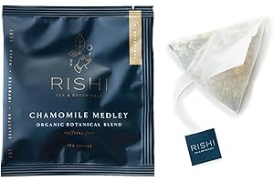 Rishi Tea, Chamomile Medley, 50-Count