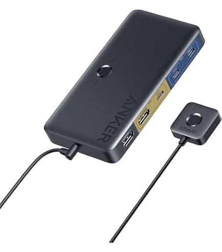 Anker Dual 4K Monitor KVM Docking Station with Multiple Ports