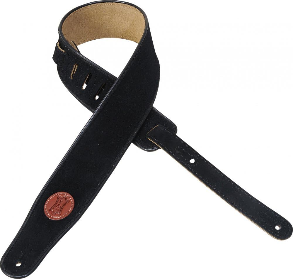 Levy's Leathers 2.5" Genuine Suede Guitar Strap with Ladder Style