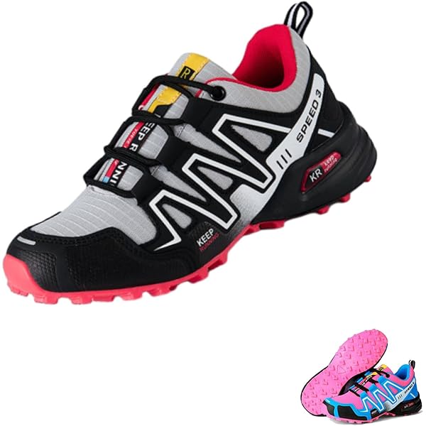 Hike Balance Orthopedic Sneakers For Women & Men - Arch Support Walking Shoes, Non-Slip Lightweight Hiking Shoes