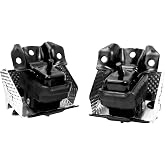 2PCS Engine Motor Mount w/ Heat Shield for Chevy GMC C-adillac Models | for 2007-2014 Silverado Sierra &amp; more | Anti-aging Heavy-duty Weatherproof | Replaces# A5365HY 15854941
