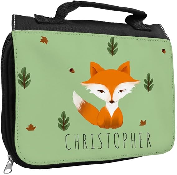 Manutextur Kulturbeutel Personalisiert - Motiv Pferd 23x17x5cm