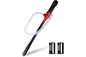 AETLEEMO Portable Power Battery Pump, Water&Fuel Transfer Pump Up to 2.2 GPM, Battery Operated Liquid Transfer Pump for Gasoline Diesel Oil Fish Tank